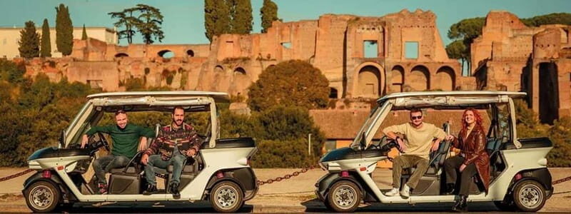 Amazing Sunrise Rome Tour with Private Golf Cart - What You Can Expect During the Tour