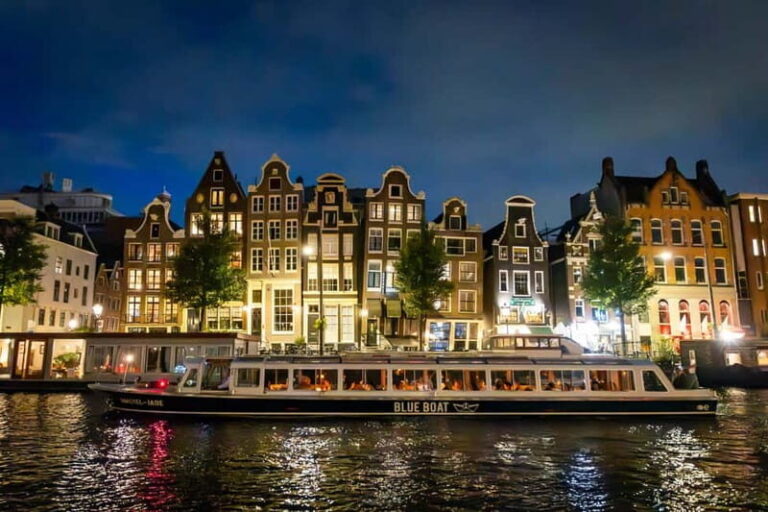 Amsterdam: Evening Cruise with Optional Wine and Snacks - What to Expect from the Amsterdam Evening Canal Cruise