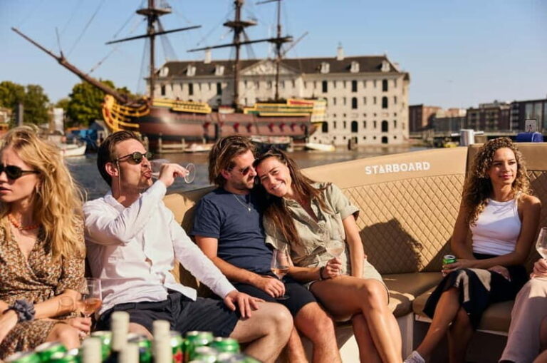 Amsterdam: SAIL 2025 Luxury Open Boat Cruise with Drink - What to Expect During the Cruise