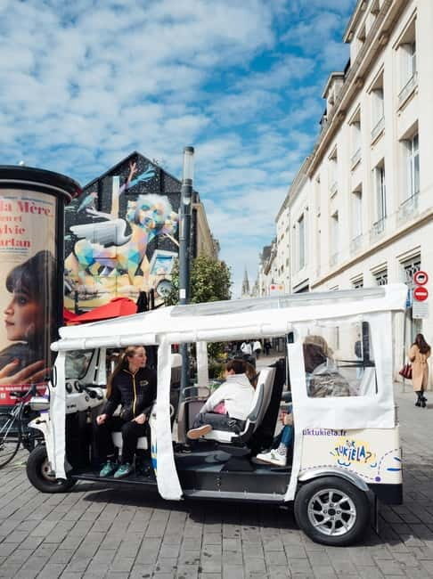 Angers: Street Art ride in an electric Tuk Tuk - What to Expect from the Street Art Tuk Tuk Tour in Angers