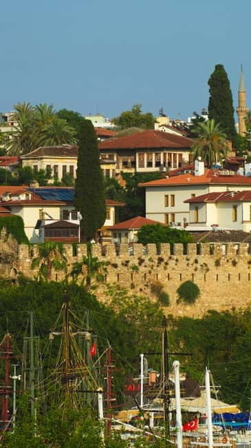 Antalya: 2-hourYachtTour toLowerDudenFalls with audionfo - The Itinerary in Detail