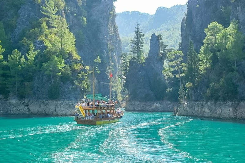Antalya: Green Canyon Boat Trip w/Lunch near Green Lake - What to Expect During the Day