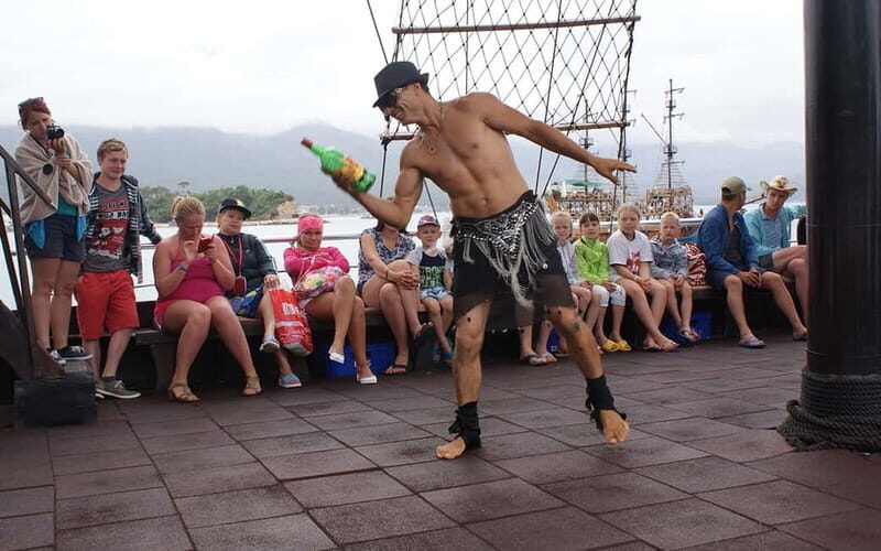 Antalya: Pirates Boat Tour W/ Swim Stops Lunch & Waterfall - What Does the Itinerary Look Like?