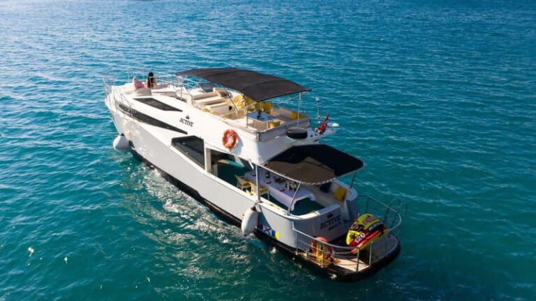 Antalya Transfer with Kleopatra Beach Stop Deluxe Yacht Tour - The Scenic Highlights