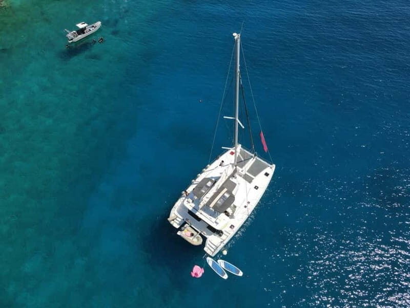 Athens: All-Inclusive Luxury Catamaran Cruise to Aegina