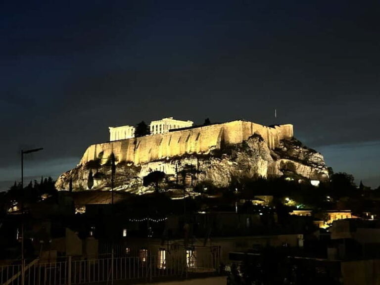 Athens: Big Bus Live-Guided Night Tour by Open-Top Bus - What to Expect During the Tour