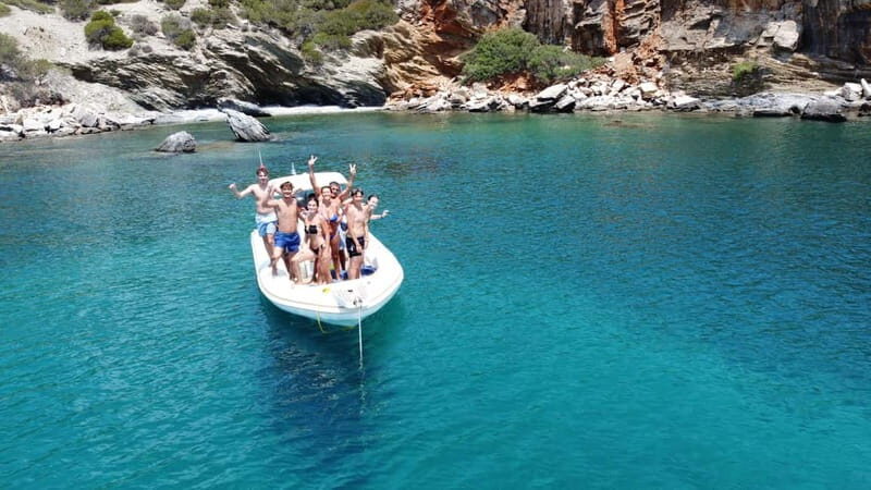 Athens: Private Daily Cruise & Snorkeling Petalioi Marmari
