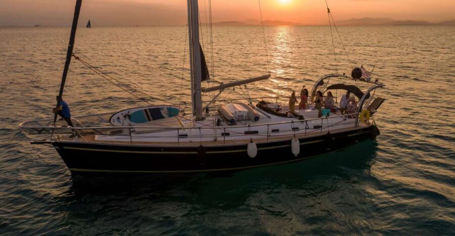 Athens Riviera: Private Luxury Sunset Sailing Cruise