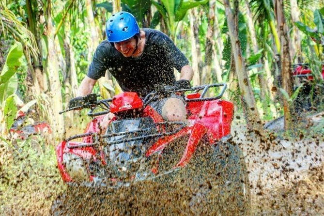 Bali Quad bike ATV passing through Waterfall, Cave & Rice fields - Key Points