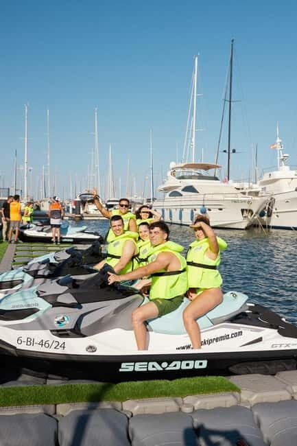 Barcelona: Jet ski rental without a license - Key Points