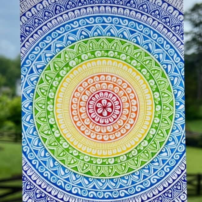 Barcelona: Mandala Drawing Workshop with Chai - What to Expect During the Workshop