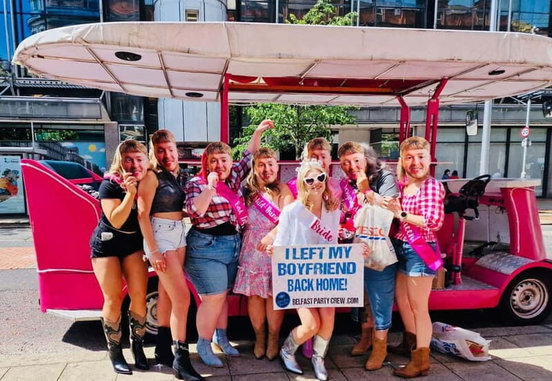 Belfast: 2-Hour Pub Golf Tour on Party Bike - The Bike Ride and Course