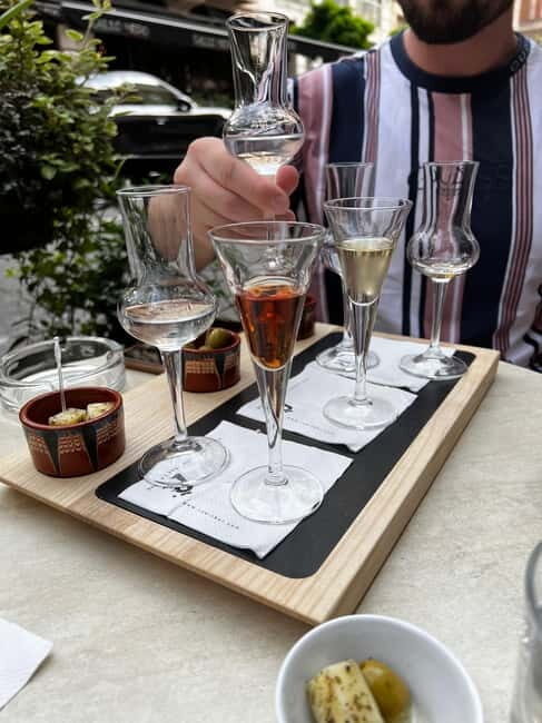 Belgrade: 3-Hour Walking Local Rakija Brandy Tasting Tour - The Drinks and Food