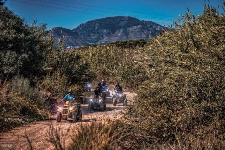 Benidorm: Jungle or Algar Waterfalls Quad Tour - The Route and Stops