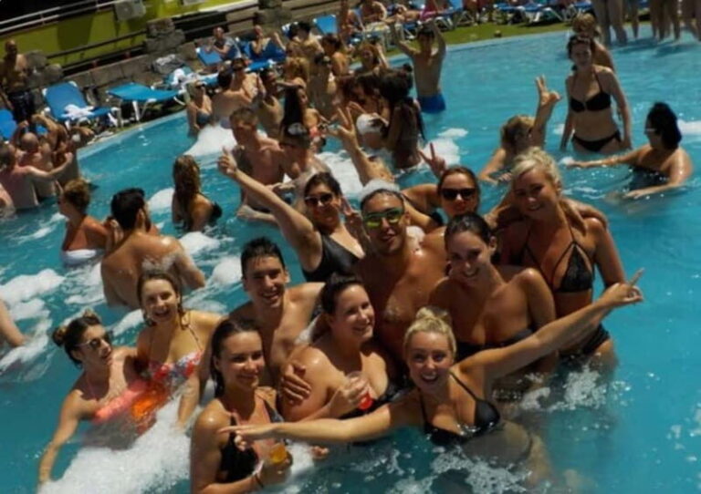 Benidorm Pool Party with DJs, Foam Cannons, & Food - An Overview of the Benidorm Pool Party Experience