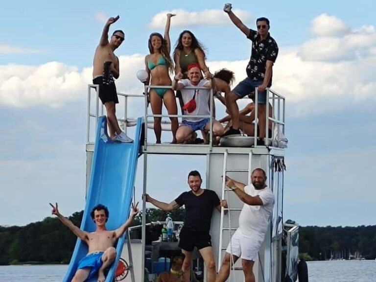 Berlin: Boat Rental BBQ boat with waterslide for 12 people - The Practicalities: Booking, Duration, and Cost