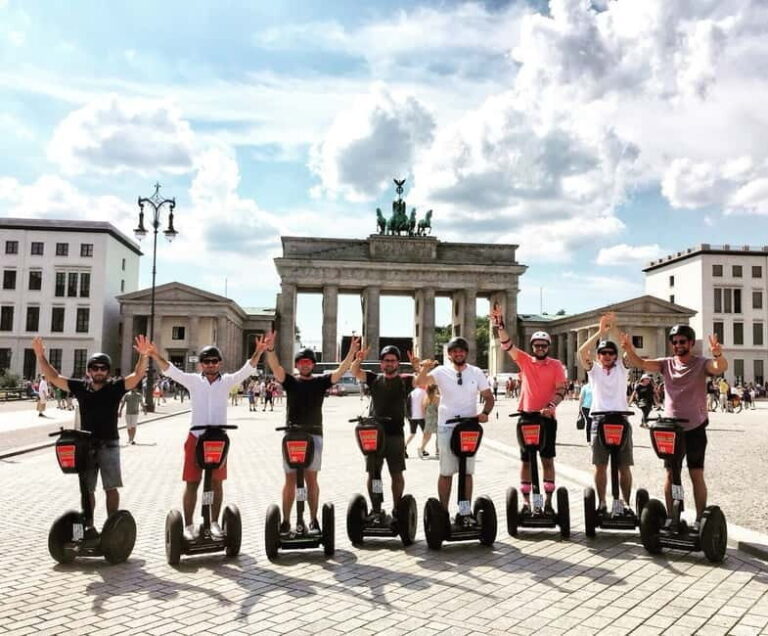 Berlin: East Meets West Segway tour Adventure - Riding Experience: Comfort, Safety, and Personal Touches