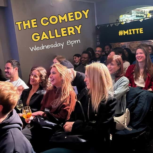 Berlin: English Comedy in an Art Gallery - Key Points