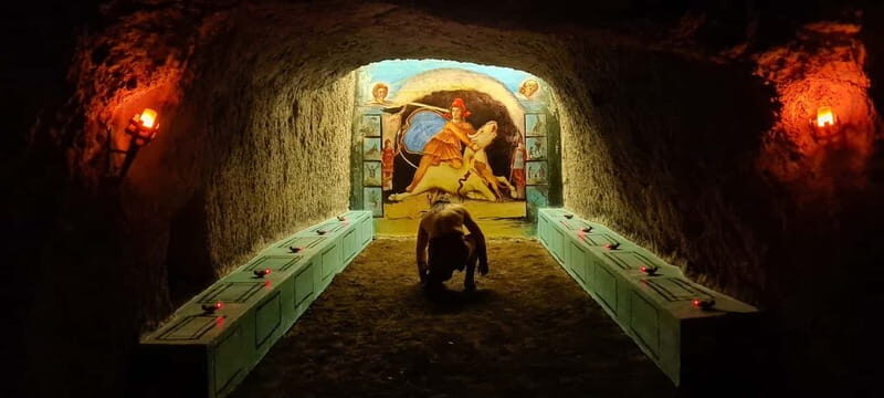 Between Catacombs and ancient Quarries in Rome - The Personal Experience