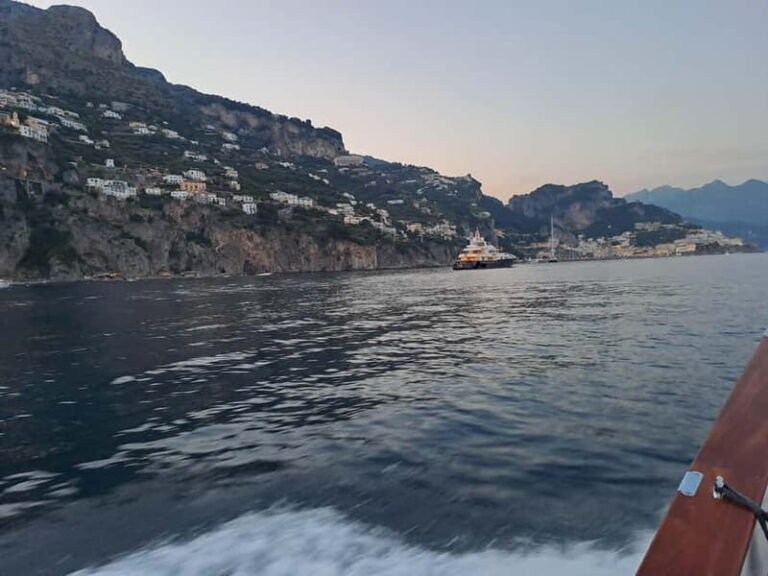 Boat excursion along the Amalfi Coast - Why This Tour Is a Great Choice