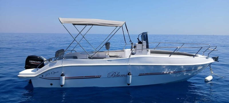 Boat rental without license in Letojanni (Half day 4h) - Safety and Legal Considerations