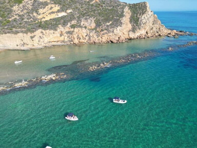 Boat tour of the Agrigento coast with licensed tour guide on board - The Experience in Detail