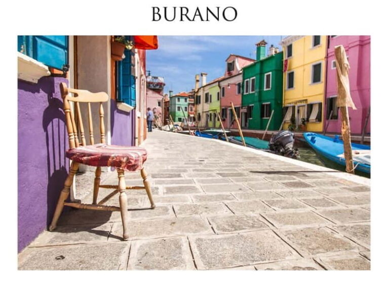 Boat tour to Venice and the islands Burano and Murano - Practical Considerations