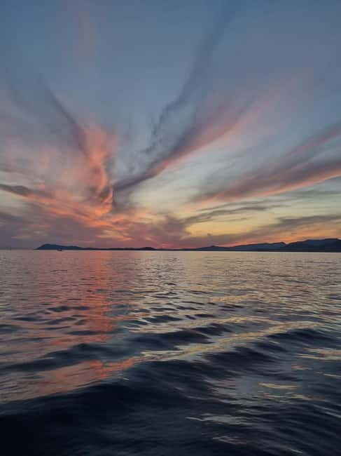 Boat trip in Giens for sunset