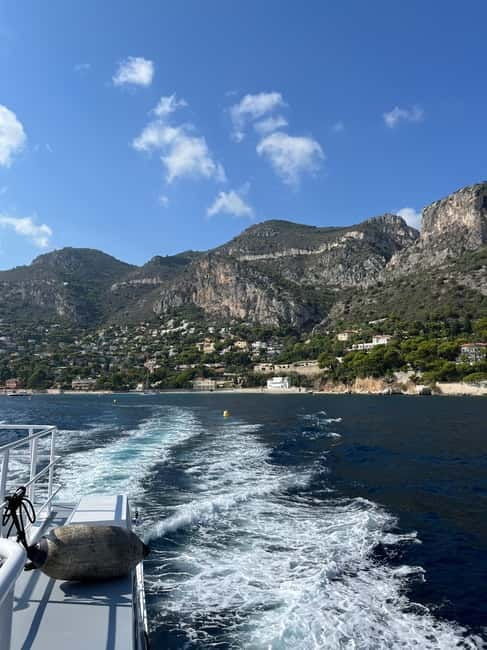 Boat trip to Saint-Jean-Cap-Ferrat with stopover - Key Points  