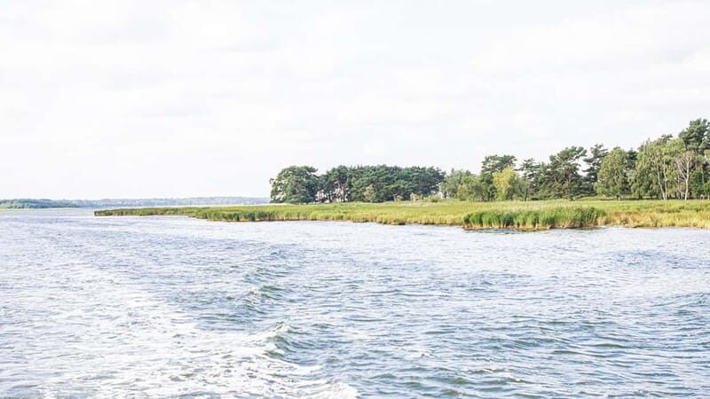 Boat trip to the Hanseatic city of Stralsund from Zingst