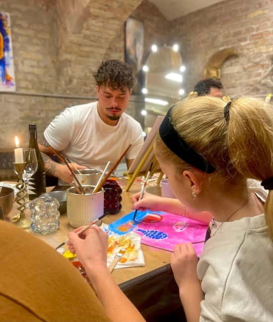 Budapest: Painting Workshop with Snacks and Wine - Breaking Down the Experience: What You Can Expect