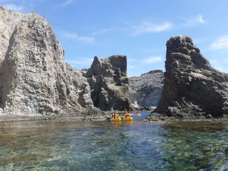 Cabo de Gata: Kayak & Snorkel Excursion in Natural Park - The Practicalities: What’s Included and What to Keep in Mind