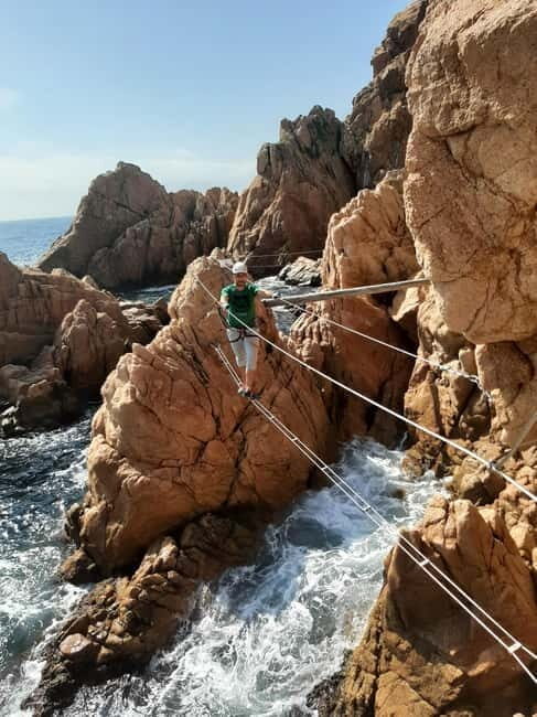 Cala Moli via ferrata: explore cliffs above the Mediterranean - Detailed Breakdown of the Itinerary