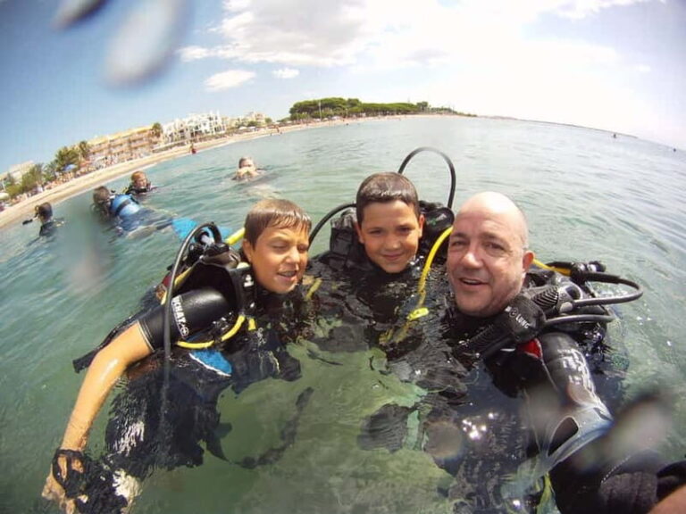 Cambrils: club Scuba Diving for beginners with hotel pickup - The Itinerary in Detail