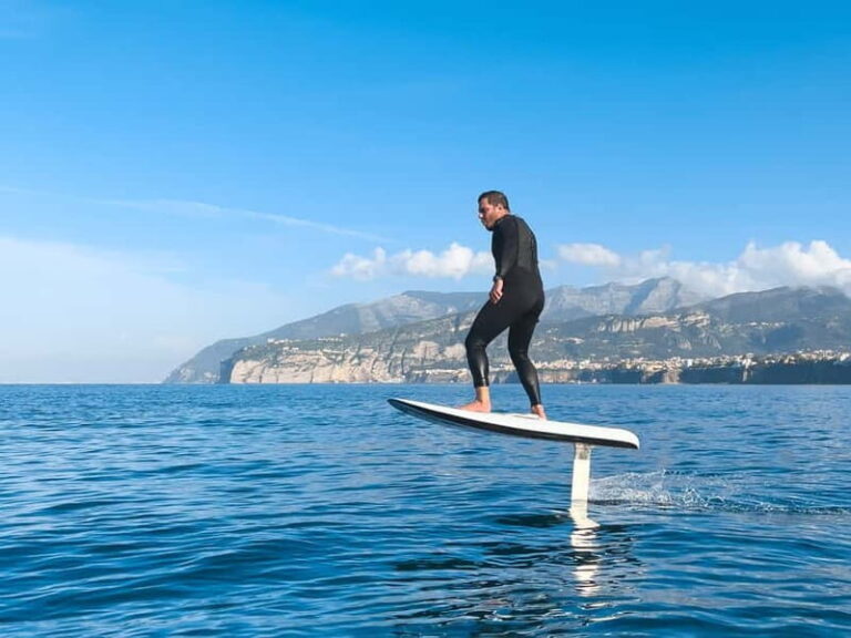 Capri: eFoil Lesson. GoPro photos included. - The Practical Side: Logistics and Cost