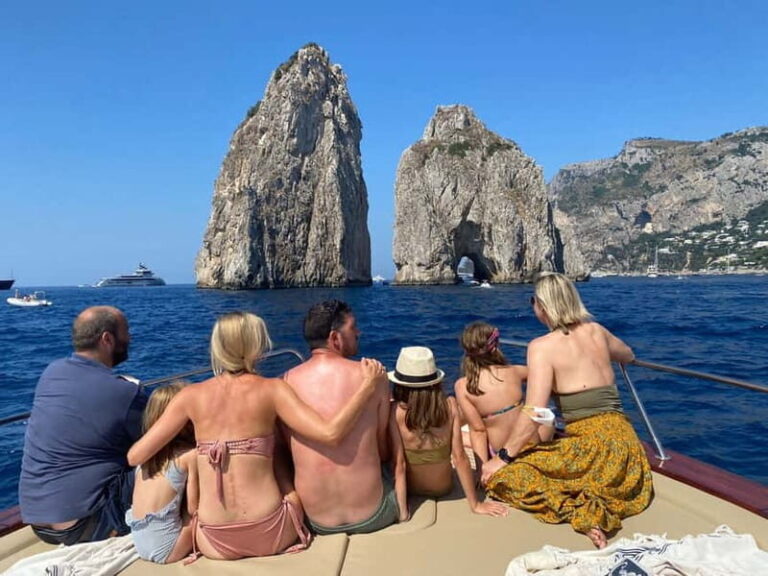 Capri Island: Private Boat Tour - The Itinerary in Detail