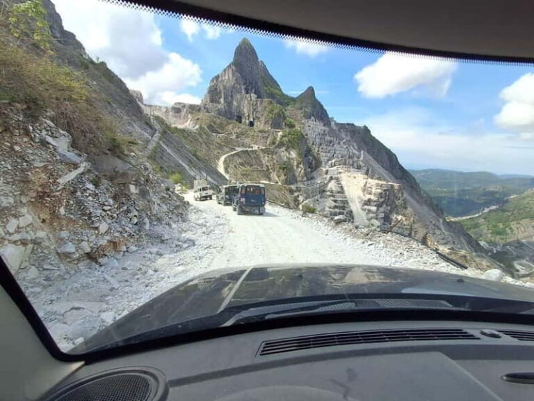 Carrara marble quarries with lard tasting: Off-road quarry tour - Who Will Love This Tour?
