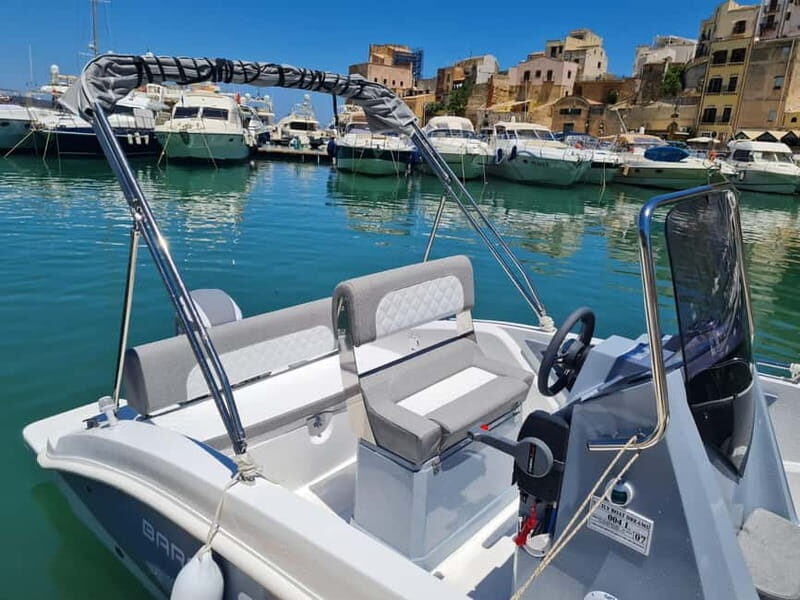 Castellammare del Golfo: Half-Day Boat Rental in august - What Youll See and Do