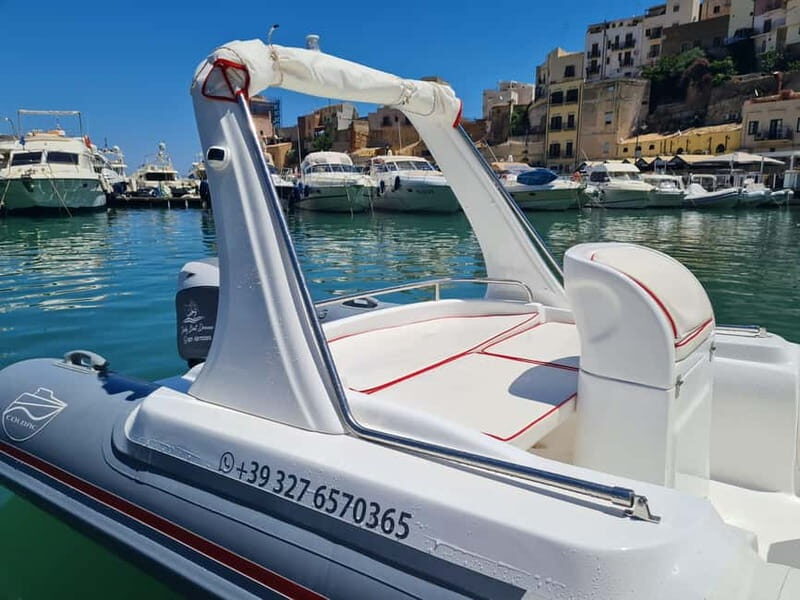 Castellammare del Golfo: Rib Boat Rental with GPS in august. - A Closer Look at the Rib Boat Rental Experience