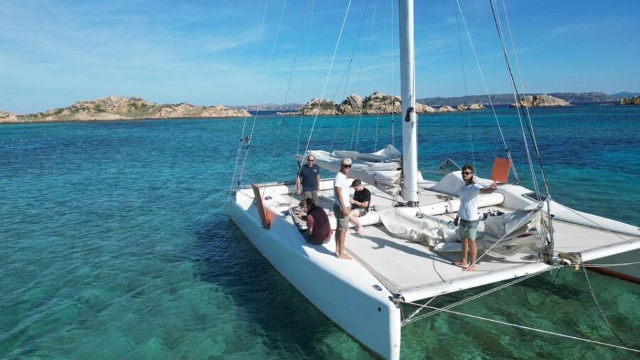 Catamaran: Day trips in La Maddalena's Archipelago