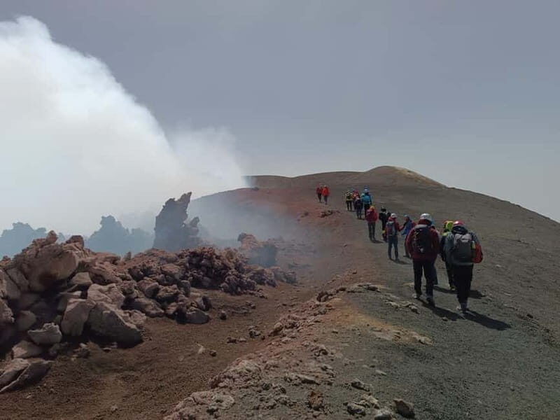 Catania, Etna trekking with tour guide and cable car at 3000 meters + transfer bookable