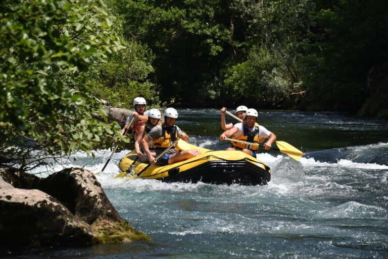 Cetina River Rafting Tour with Transfer from Split - What’s Included, What’s Not