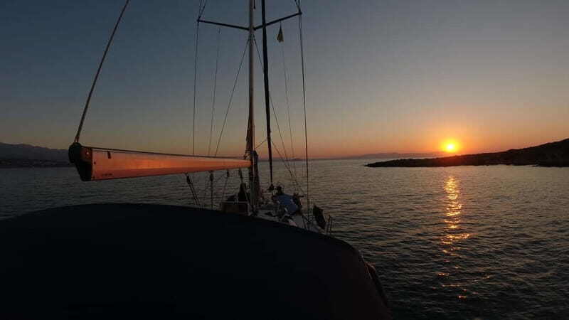 Chania: Private Sailing Cruise with Snorkel, Lunch & Drinks - Stops for Swimming & Snorkeling