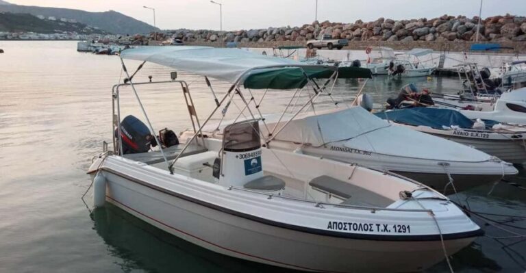 Chania,Kalyves boat rental, boat licene required* - What’s Not Included and What to Bring