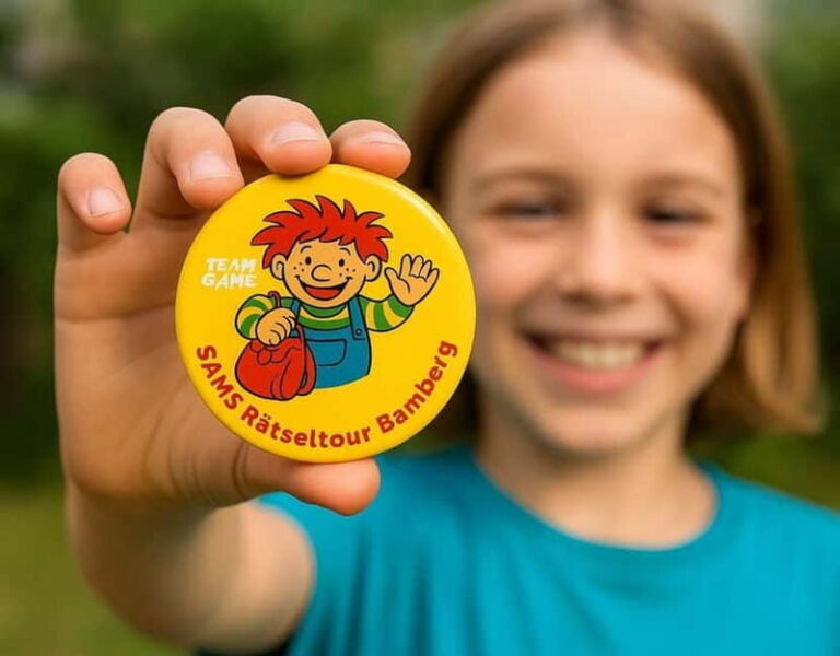 Children's puzzle tour with puzzle backpack Bamberg: The Sams - The Sum Up