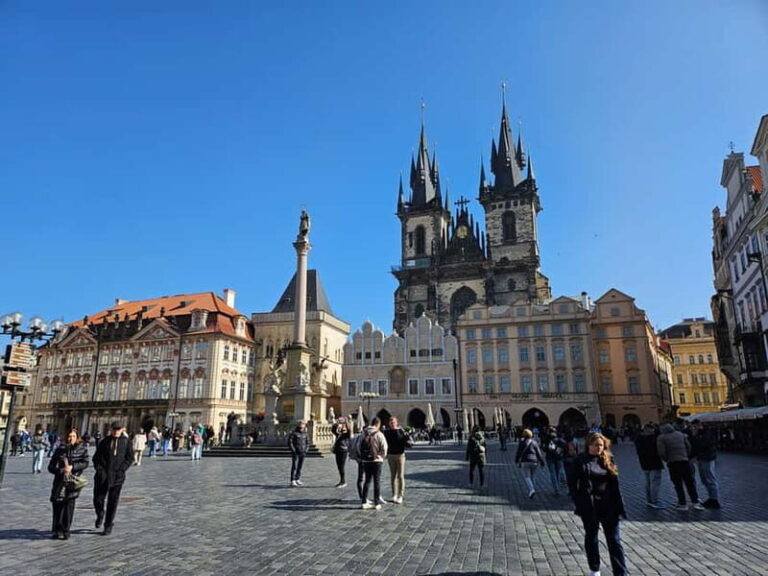 City tour in Prague - Detailed Breakdown of the Itinerary