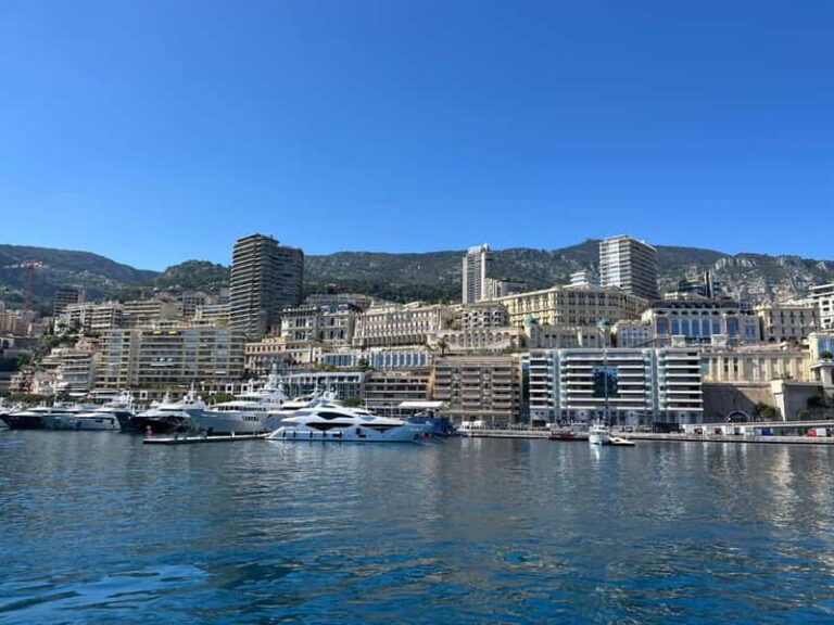 Coastal boat tour from Villefranche-Sur-Mer to Monaco - What to Expect from the Itinerary