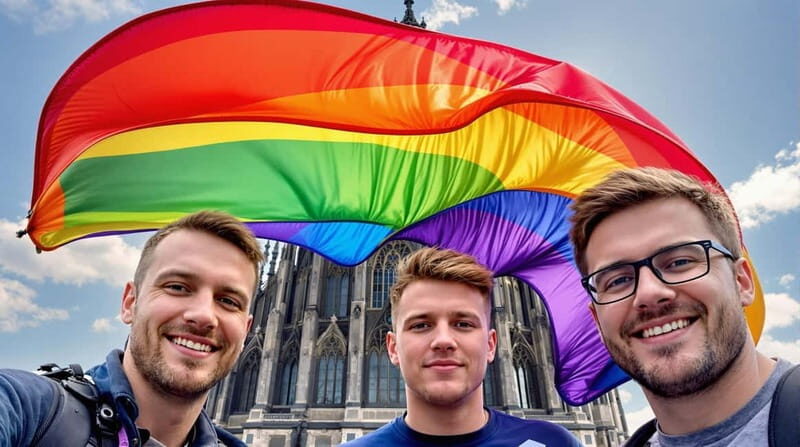 Cologne: Gay city tour  we cruise from the Romans to the present day - Historic Sites and Surprising Tales