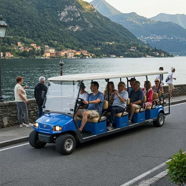 Como: Private VIP tour with guide on golf cart - The Itinerary and Highlights