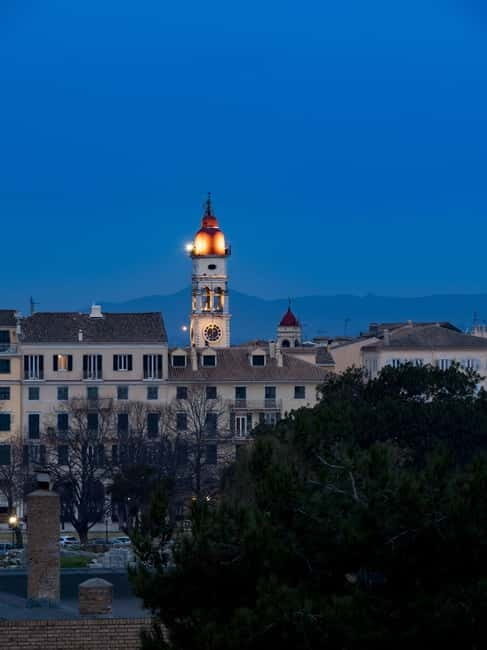 Corfu by Night: Evening Tour with Minivan Transfer - Arrival at Corfu Town and Free Time